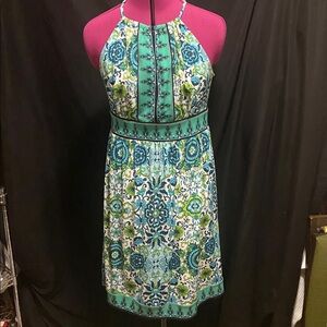 London Times Sleeveless Dress NWT